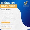 Cần tuyển - Công ty TNHH Victoria Investment Group cần tuyển Quản lý nhà hàng | Nha Trang Club