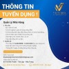 Cần tuyển - Công ty TNHH Victoria Investment Group cần tuyển Quản Lý Nhà Hàng | Nha Trang Club