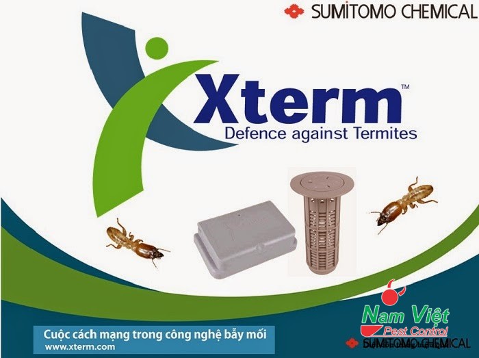 Hệ thống trạm bẫy mối Xterm của Sumitomo Nhật Bản